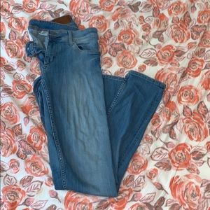 Light Wash H&M Jeans super skinny super low 33/12